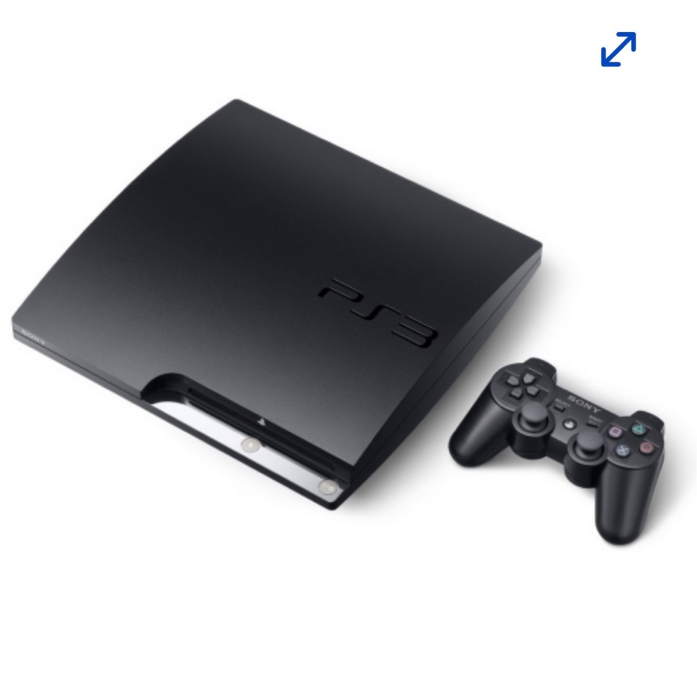 PS3 Console and 2 controlers